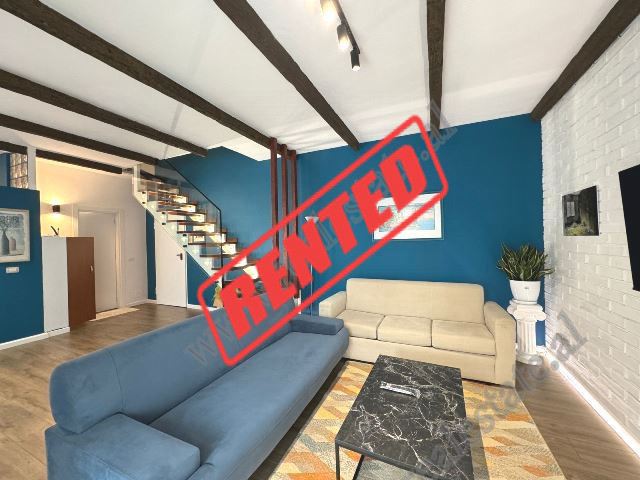 Duplex apartment for rent in Pjeter Bogdani street in Tirana, Albania.

It is located on the 4-5th